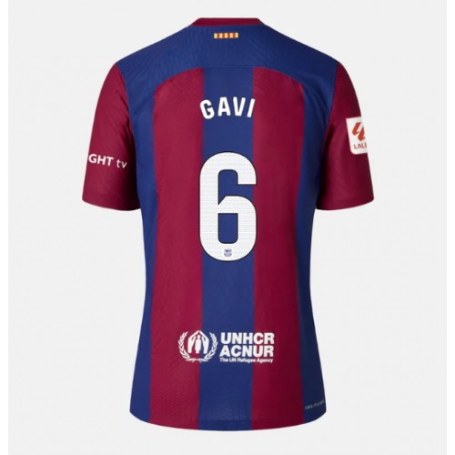 Maillot de foot Barcelona Paez Gavi #6 Domicile Femmes 2023-24 Manches Courte